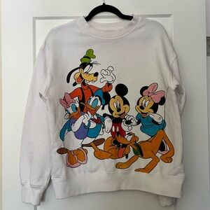 Vintage 90s Disney Mickey and Friends Sweatshirt